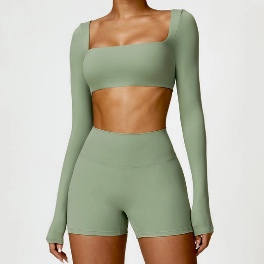 Yoga Set met shorts